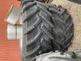 DUBBELMONTAGE KOCK&SON PIRELLI 710/70X38 80% Pirelli 710/70X38 DUBBELMONTAGE 