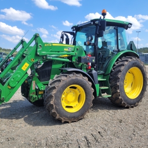 JOHN DEERE 5100R C8 TRAKTOR FR.LYFT John Deere 5100R C8 TRAKTOR FR.LYFT JD543 LASTARE  FR.LYFT  COMMAND 8  540X38 480X24  
HYTTFJDRING  LED BELYSNING  PASS.STE  VAGNSBROMS   
...
MNR 23736
...
PRIS EXKL. MOMS: 799.000:-
...
Vi reserverar oss fr felskrivning. Kontakta alltid oss innan du ker och tittar, s vi kan skerstlla att maskinen finns p plats.
