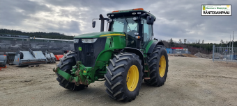 JOHN DEERE 7230R AP TRAKTOR FR.LYFT PTO John Deere 7230R TRAKTOR RNTEKAMPANJ DEN HR MASKINEN INGR I VR RNTEKAMPANJ "LAGERMASKINER". GLLER T.O.M. 31 OKTOBER, KONTAKTA SLJAREN FR MER INFORMATION.
...
COMMANDWIEW  COMMANDARM  AP  TLS  650/85X38 CA 35%  600/70X30 NYA BKT
PREMIUM RADIO  174l PUMP  4 DUBB.UTTAG  540E/540/1000E  PREMIUM BELYSNING
ELSPEGEL  FRI RETUR  LS  JOYSTICK  BELYSNING FRONTLYFT  ALARM 
HYTTFJDRING  TOUCHSKRM  SF 3000
...
MNR 14344
...
PRIS EXKL. MOMS 789.000:-
...
Vi reserverar oss fr felskrivning. Kontakta alltid oss innan du ker och tittar, s vi kan skerstlla att maskinen finns p plats.
