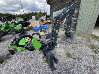 Grvaggregat Avant 260 med radiostyrning Avant Grvaggregat 260 med skopor 