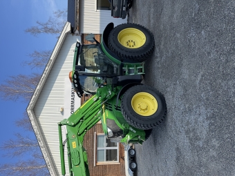 John Deere 6125R Autopower vrigt John Deere 6125R med lastare 