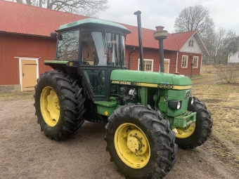 JD 2650 TRAKTOR, BEG FRSLJNINGSUPPDRAG John Deere 2650 