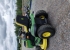 kklippare John Deere X125 John Deere X125 107 cm klippdck med sidoutkast
Nominellt (ej max) 13,06 hk vid 3 150 rpm, 500 ccm, 
encylindrig motor; oljefilter
Fotstyrd hydrostatisk transmission med 2 pedaler
15x6-8 Turf-dck fram, 20x8-8 Turf-dck bak
38 cm (15 tum) ste
Enkel mulchkpa fr enkel konvertering till mulching
Manuellt kraftuttag pslag kklippare John Deere X125