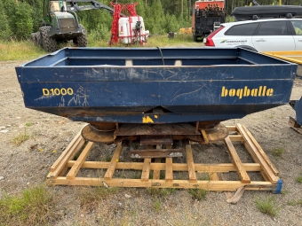 Konstgdselspridare Bogballe D1000 med K-axel Bogballe D1000 med K-axel 