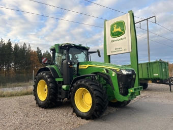 JD 8R 370 4WD TRAKTOR, BEG/WPA18Y, FRSLJNINGSUPPDRAG John Deere 8R 370 