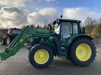 JOHN DEERE 6120M CQ+ TRAKTOR John Deere 6120M TRAKTOR JD623R LASTARE  AUTOTRAC READY  600/65X38 480/65X28
3 DUBB.UTTAG  VAGNSBROMS  
...
MNR 28759
...
PRIS EXKL. MOMS: 925.000:-
...
Vi reserverar oss fr felskrivning. Kontakta alltid oss innan du ker och tittar, s vi kan skerstlla att maskinen finns p plats.
