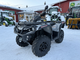 Fyrhjuling CAN-AM OUTL. 570 PRO Can-Am Outlander 570 PRO Bukplast
Hand & tumvärmare
Front & bakbåge
Stora däck
239 mil