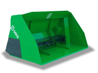 Sandspridare SLF 2100 Sami SBM Sami SLF 2100 Sami SLF 2100 sandspridare med stora BM SBM.

En kraftfull och robust sandspridare kapabel att hantera stora mängder sand. Den är pålitlig och effektiv vilket gör den lämplig för professionellt vägunderhåll

SLF-2100 har en arbetsbredd på 2100 mm och en behållarvolym på 2040 l.

Finns för omgående leverans.