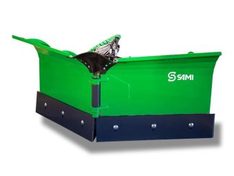 Vikplog Sami VM-3200 Sami VM-3200 vikplog Vikplog 3,2m med sms fäste.
SAMI"s mellanserie av vikplogar.

Den lämpar sig för både snöröjning av vägar och trottoarer med en arbetsberedd på 2690-3280 mm.

Ring för mer info.