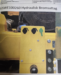 BROMSSATS SLÄP L60-L90H  (NY) Övrigt BROMSSATS SLÄP L60-L90H  (NY) SLÄPBROMSATS USWE100260 FÖR MONTERING PÅ 
VOLVO L60-L90H
NYPRIS 12900