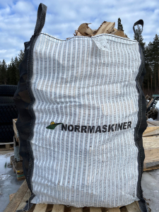 Vedsäckar 1500 Liter Norrmaskiner Kampanj Övrigt Vedsäckar Norrmaskiner 1,5m3 