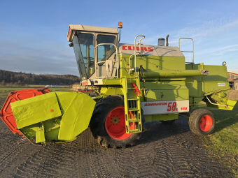 CLAAS DOMINATOR 58 S100 SKÖRDETRÖSKA, BEG Claas Dominator 58 S 100 