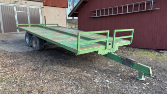 BALVAGN 5,8X2,8M Övrigt BALVAGN 5,8X2,8M INKOMMANDE APRIL
...
BOGGIE 400/60-15,5 HJUL  OBROMSAD  BELYSNING  HITCHÖGLA  FLAKMÅTT 5,8X2,8M
...
MNR 40086
...
PRIS EXKL. MOMS: 58.000:-
...
Vi reserverar oss för felskrivning. Kontakta alltid oss innan du åker och tittar, så vi kan säkerställa att maskinen finns på plats.
