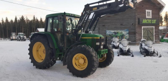 John Deere 6310 med Ålö 940-Lastare John Deere 6310 