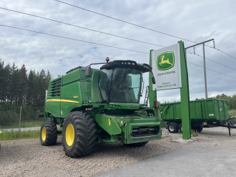 JD W650I SKÖRDETRÖSKA, BEG John Deere W650i 