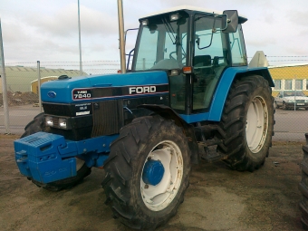 TRAKTOR FORD 7840 SLE 4WD -92 Ford Ford 7840 SLE 