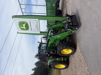 JD 6155M 4WD LASTARE förmedlingsuppdrag John Deere 6155M 
