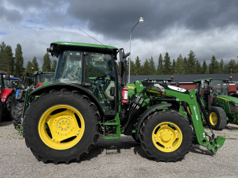 John Deere 5115M traktor m.utr.enl.separat spec. John Deere 5115M Denna maskin omfattas ej av ML Trygghetsköp 3mån/100tim
Maskinen säljes för kunds räkning utan garanti.
För mer information kontakta din säljare.