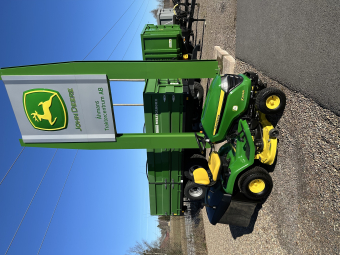 JD X305R TRÄDGÅRDSTRAKTOR, BEG John Deere X350R 