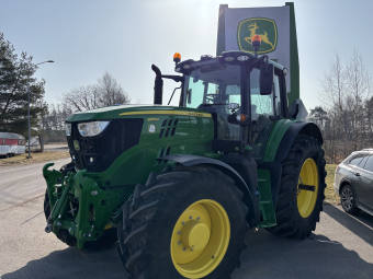 JD 6155M TRAKTOR INKL DM FÖRSÄLJNINGSUPPDRAG John Deere 6155M 