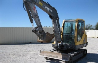  Volvo EC55B Lnkade Cab, A / C, Heater, Volvo D3.1ACAE2EC1U Engine, 5 